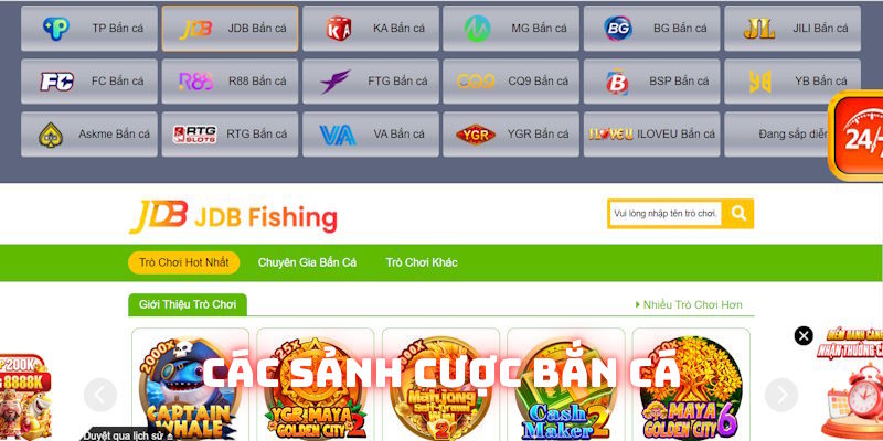 Các sảnh cược bắn cá đổi thưởng uy tín Các sảnh cược bắn cá đổi thưởng uy tín