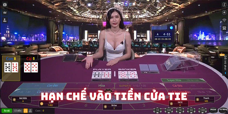 Bạn không nên vào tiền cửa Tie quá nhiều Bạn không nên vào tiền cửa Tie quá nhiều