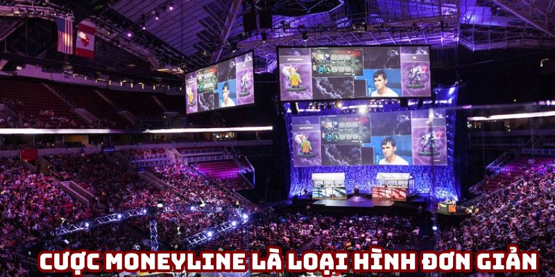 Cược Moneyline là loại hình cược khá đơn giản Cược Moneyline là loại hình cược khá đơn giản